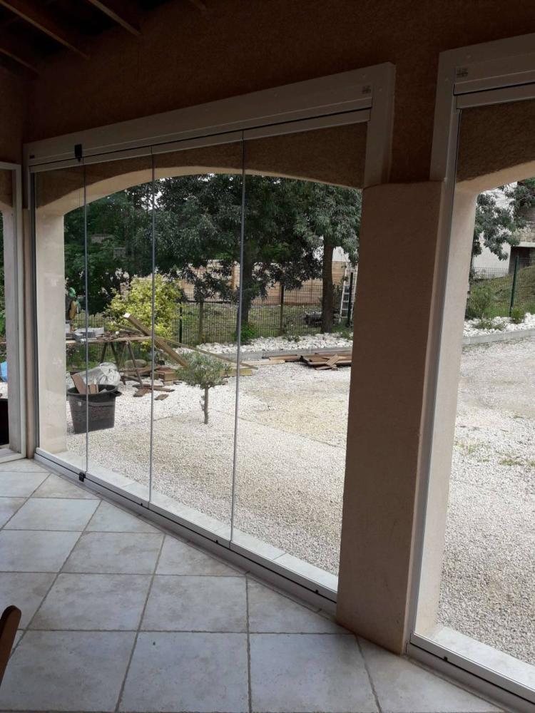rideaux de verre à Alissas